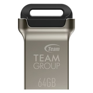 TEAMGROUP 十銓 USB 3.2 迷你金彩碟 C162, 64GB, 1個