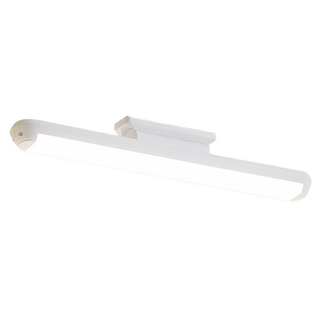 收納部屋 LED 智能學習燈 可充電 3色調光 24cm, 白色