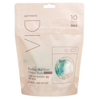마더케이 디아 하이브리드 캡슐 세탁조 클리너 베르가못향 10p, 130g, 1개