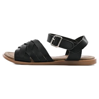 Gatsyu Ogas 女款網格編織繞帶涼鞋, 黑色, 240