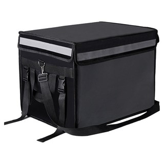 TRVL 磁吸式自行車滑板車保溫保冷外送包 小 32L, 黑色, 1個