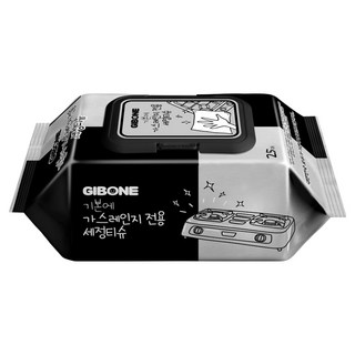 기본에 가스레인지 전용 세정티슈 캡형 25매, 1개