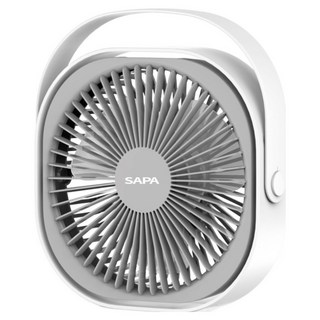 싸파 휴대용 데스크탑 선풍기, SPK-H22F102W, 화이트