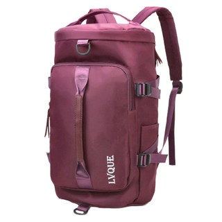 多功能兩用運動旅行包, 深紫色, 1個