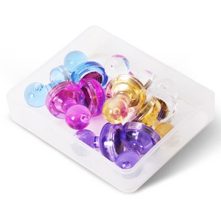 Magpia 跳棋型磁鐵 MNMH 小 15mm 10個 混和顏色 - 辦公室裝飾磁鐵