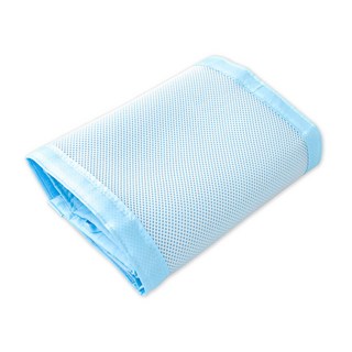 OhBabyLying 嬰兒床透氣床圍, 粉藍色