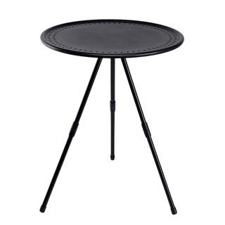 露營便攜小圓桌, 黑色