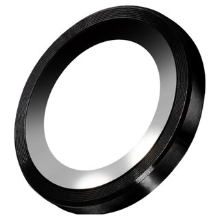 OWEIDA 歐威達 星耀鋁金屬鏡頭保護鏡鏡頭環 黑色, 1組