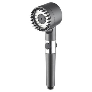 리브리카 수압상승 필터 샤워기, 블랙, 1개