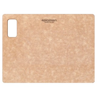 epicurean 方形平板砧板, 天然色, 1個