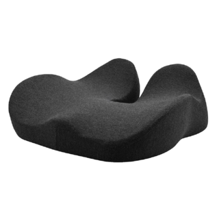 HONDONI 新款6D美臀記憶痔瘡抒壓坐墊 飽滿支撐型, 深灰色