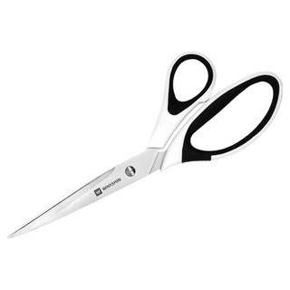 화신 717 티타늄 가위, 화이트 + 블랙 + 실버, 1개