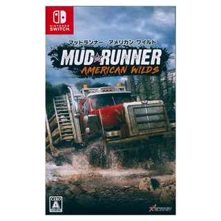 Nintendo 任天堂 SWITCH Spintires: Mudrunner American Wilds Edition 旋轉輪胎 泥濘奔馳 美洲荒野版 英日文日版, 單一商品