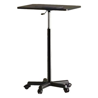 彩宸生活家 滑輪升降小桌, 黑色