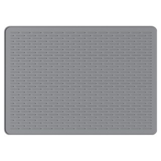 메오 키친 초대형 실리콘 건조매트 71 x 50 cm, 그레이, 1개