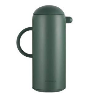 BEDDYBEAR 杯具熊 玻璃內膽保溫壺 316不銹鋼, 1個, 綠色, 1.6L