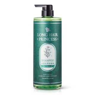 長髮公主的秘密 冰晶抗屑洗髮精 1瓶 1L, 頭皮舒緩, 溫和潔淨, 花香氛圍