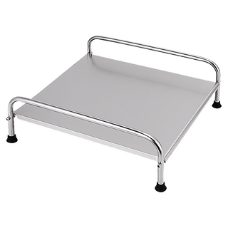 Reddot 紅點生活 氣炸鍋電磁爐增高收納置物架, 1層, 銀色