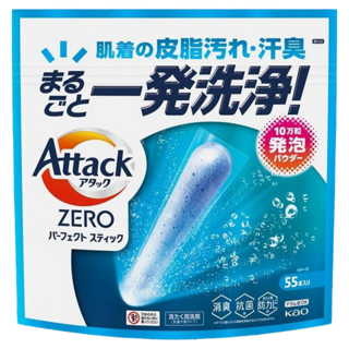 Kao 花王 ATTACK ZERO極效洗衣霸, 55顆, 1袋