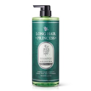 長髮公主的秘密 極耀晶燦洗髮精 染燙受損髮質適用 修護保濕 展現健康光澤, 1L, 1瓶