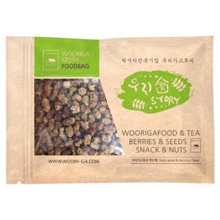 wooriga. 白色乾燥桑葚, 1kg, 1個