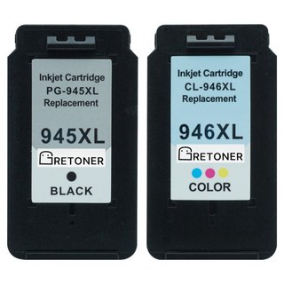 캐논 PG-945XL CL-946XL 카트리지 호환잉크 세트, 검정, 파랑, 빨강, 노랑, 1세트