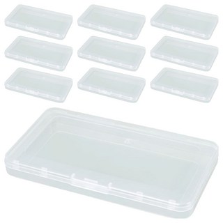 Potenkit 收納名片盒 7 10入, 透明