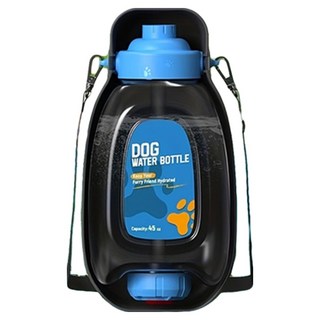 레드퍼피 반려동물 폴더 물병, 오션 블루, 1개