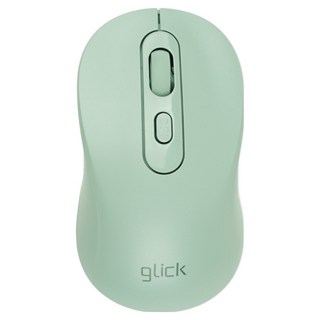 지클릭커 마들렌 미니 블루투스 듀얼 모드 무선 마우스, GREEN, OP25