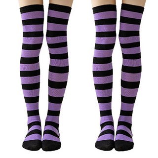 Allode 女性Cosplay過膝襪 2雙