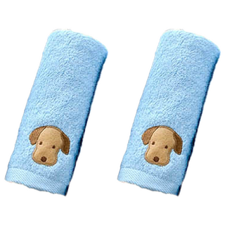 SHING LONG TEXTILE 台灣興隆毛巾 素色繡花毛巾 110g 100%棉 顏色隨機 2條