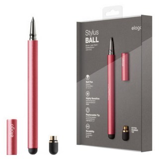 elago 原子筆/電容式觸控兩用筆, 粉紅色, 1個