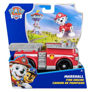 PAW PATROL 汪汪隊立大功 救援車基本車輛組系列, 消防車 + 毛毛, 1組