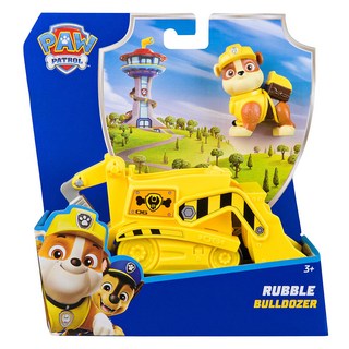 PAW PATROL 汪汪隊立大功 救援車基本車輛組系列, 推土機 + 小礫, 1組