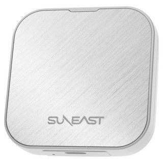 SunEast Eclipse E40 可攜式 SSD USB4 Gen3X2, 白色, 2TB