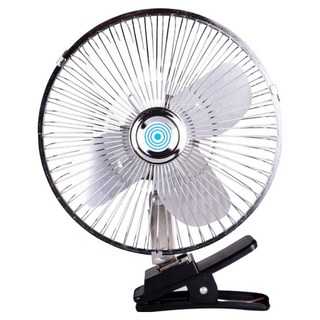 리버폭스 시거잭 클립 카팬 차량용 선풍기 12v 22cm, 메탈