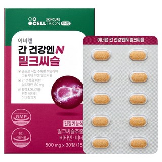 이너랩 간 건강엔N 밀크씨슬 15g, 1개, 30정