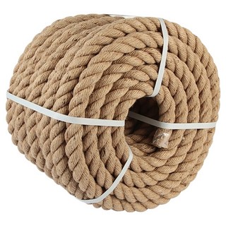 Papa Garden 馬尼拉繩 拔河 跳繩 粗繩, 1個, 棕色