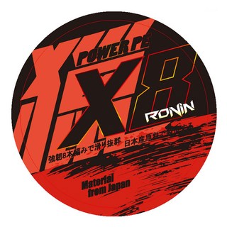 RONiN 獵漁人 獵 PE線 8編 6號, 五色, 1捲