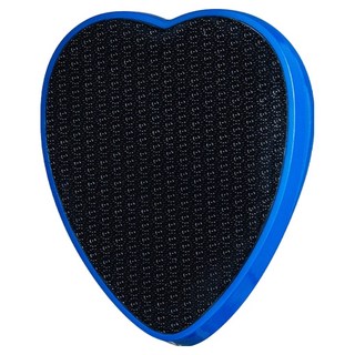Creblance 可愛心形足部去角質器 藍色 72 x 90 mm, 1個, 1入, 100g