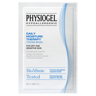 PHYSIOGEL 潔美淨 層脂質完美保濕乳霜面膜 深層滋潤乾燥敏感肌, 1片, 1入