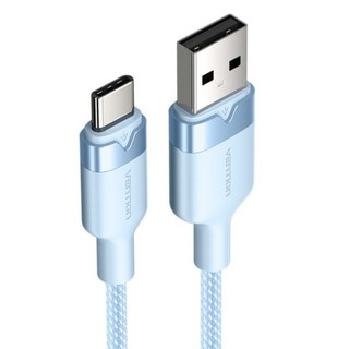 VEnTIOn 威迅 CTN USB-A-USB-C 充電線, 藍色, 2m, 1條