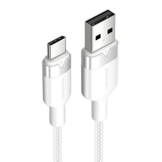 VEnTIOn 威迅 CTN USB-A-USB-C 充電線, 白色, 1m, 1條