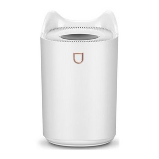 大容量雙噴頭七彩香薰加濕器, 單一商品, 白色