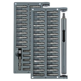 充電USB電動螺絲起子59件組, 1組