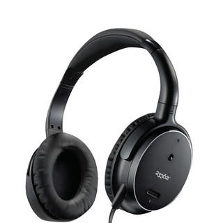 233621 覓靜人 頭戴式智能降噪耳機 附航空轉接頭＋收納包, 黑色, H501