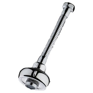 二段式多角度節水龍頭 銀色, 1個