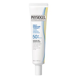 PHYSIOGEL 潔美淨 層脂質水光保濕防曬乳 SPF50+ PA+++ 40ml 高效保濕 敏弱肌適用, 1條