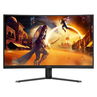 AOC CQ32G4E HDR曲面電競螢幕 32型/2K/180Hz/0.5ms/VA, 32吋