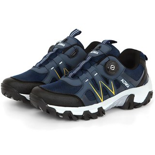 ALTAIKA 男款登山鍛鍊徒步鞋 AT-01, 深藍色, 輕量透氣耐磨, 25cm